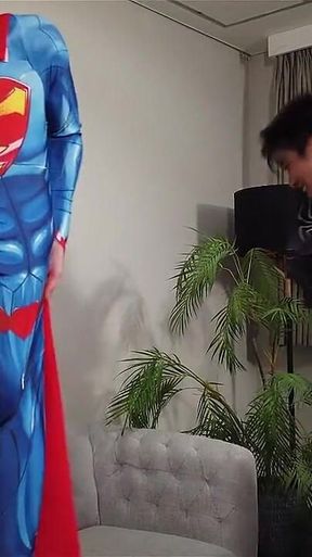 Superman X Spiderman Costume Roleplay