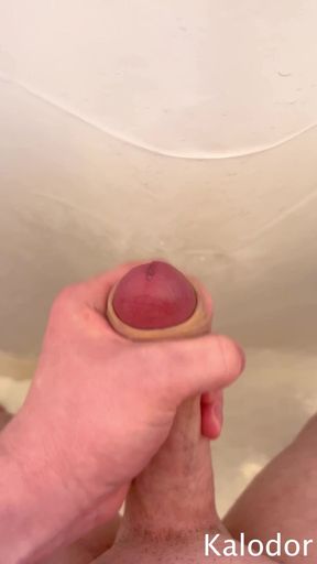 Twink Cum in Shower