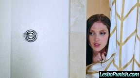 Punish Sex Between Nasty Lesbian Girls (ellena&amp_skin) video-25