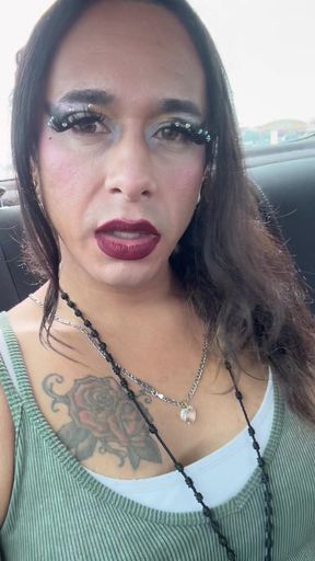 Come service me in the back seat