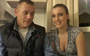 Morgan and Charlie at real couples