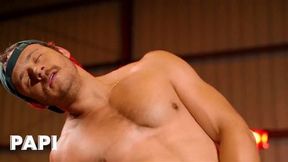 Papi Hot Jock Ashton Summers Fucks Nate Grime's Ass Hard