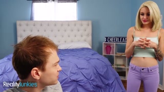 Reality - Alex Gets Gets Caught Masturbating By Blonde Hottie Lola Fae Who Gets Horny