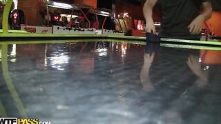 My lovely amateur gf slobbers on my big fat boner