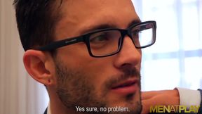 MENATPLAY Bearded Latin Hector De Silva anal fucks Andy Star