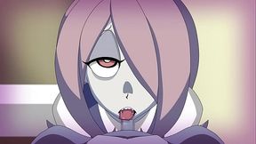 Little Witch Academia - Sicy es una horrible adicta a chupar penes peque&ntilde_os