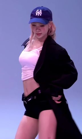 Adorable Asian K-pop fan shows off her cute korean style
