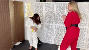 Karate Girls LIFT AND CARRY - Cher & Mercedez HIDEF MOV