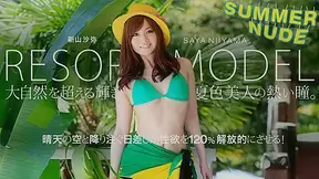 Saya Niiyama Summer Nude: Model Saya Niiyama In Resort - Caribbeancom