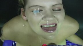 ”P-O-V cum tart Claire jerks off meat”