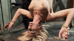 ”Tiny blonde suck big dick to gimp”