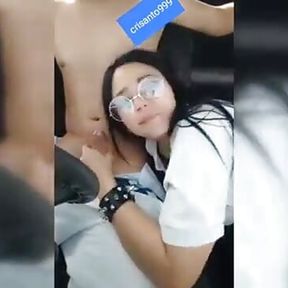 Pretty Girl Doesn&#039;t Have to Pay the Taxi Driver and Offers to Give a Blowjob.