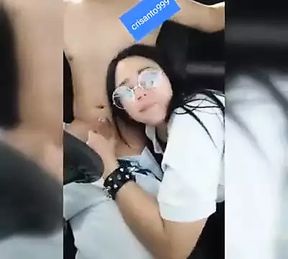 Pretty Girl Doesn&#039;t Have to Pay the Taxi Driver and Offers to Give a Blowjob.