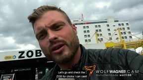 Sidney Dark's Gothic Encounter: POV Blowjob at the Train Station