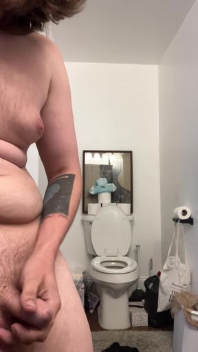 Stroking my cock this morning, wanna help?