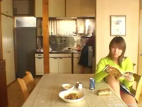 Amateur Asians Get Naked Cooking Before Hot Fucking Fun Begins