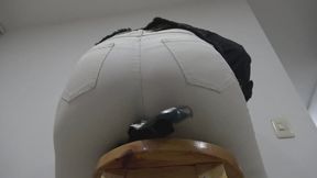Big Booty Guest Sits and Destroys Jackson Storm Car