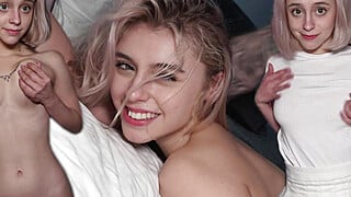 SHE'S A NYMPHO - Innocent Babe Loves Rough Sex