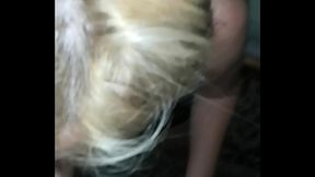 The horny owner of the apartment I rented in my vacation in Russia couldn'_t resist my dick