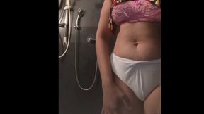 Famouse artist musterbation in Night after shooting with big boobs and wet pussy lust love