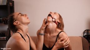 Larynx Obsession: Bound and Rubbed