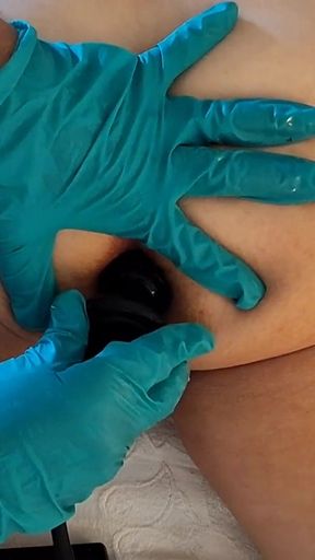 Emotional moment from &quot;Prolonged anal inspection even with anal pump&quot;