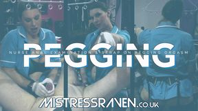 1007 StrapOn Pegging Orgasm Nurse Examination