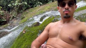CUMMING TWICE AT THE WATERFALL