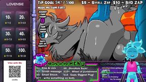 Gay Slime Destroys Furry Gamer Taking Rough Creampie