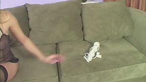 Hottest blonde chick ever gets creampied after hot doggystyle fuck
