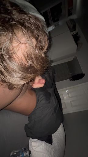 My stepsister plays with my bbc then ends up getting fucked