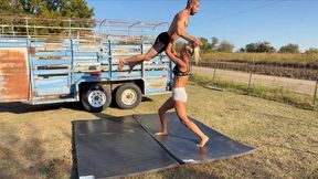 Goddess Andi Lifts And Carries Chase