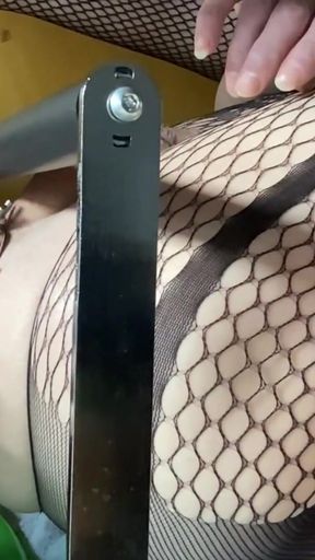 Powerful moment from &quot;Sissy is filled with 100cm extrem dildo - part 1 of 2&quot;