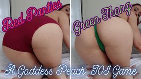 Red Panties Green Thong