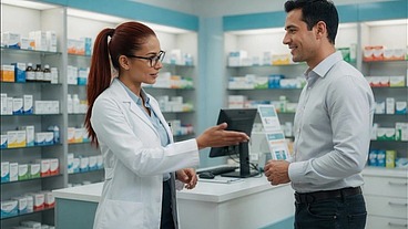 Horny patient gives his Doctor a dose of cock - AI generated content