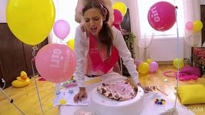 only anal during birthday party 🔥ravaged ass 🎁cute doggy