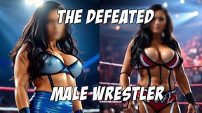 The Defeated Male Wrestler