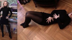 DEE'S MELTING - Pantyhose, Peril, Evil Villain - WMV