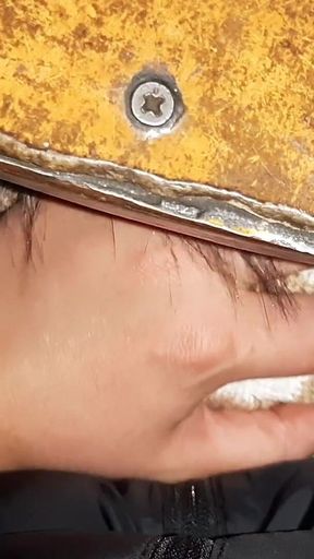 Quick, Risky Lesbian Sex on the Train