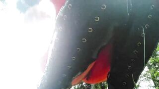 pvc latex bondage selfie clip