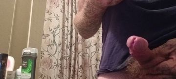 Daddy edging and releasing hot cum load