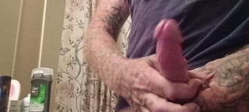 Daddy edging and releasing hot cum load