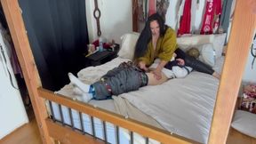 Verified Amateurs - Your Going To Stay Here Wrestling And Tie Up With Scarfs