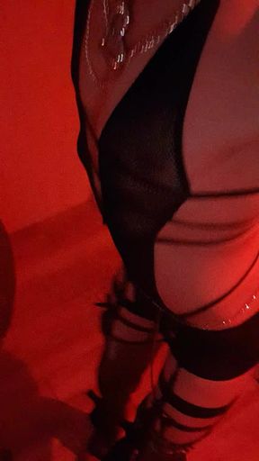 aMpHiBiSauna 👗Mini-Skirt, Transvestite French Sissie in Public in a Libertine Sauna. [16May23] VaneSsaBiTCHx PariSChienneTrvprod75