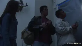 Beauty sucks and rides a dick in the middle of the night