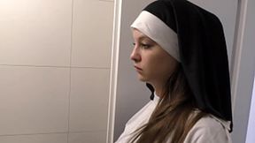 Shy Teen Nun Gets Hard Black Cock&#x1F346; Gaping