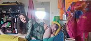 Little Sissy in green 69, eaten and fingered by older daddy