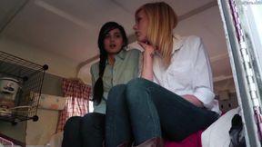Fresh-faced teens get real naughty in the bedroom