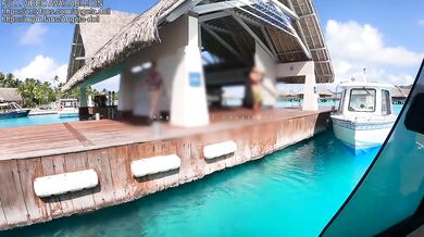 Angela Doll - French VLOG Luxury slut gets fucked while traveling Bora Bora French Polynesia