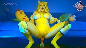 Pokemon Cosplay Takes Anal Dildo